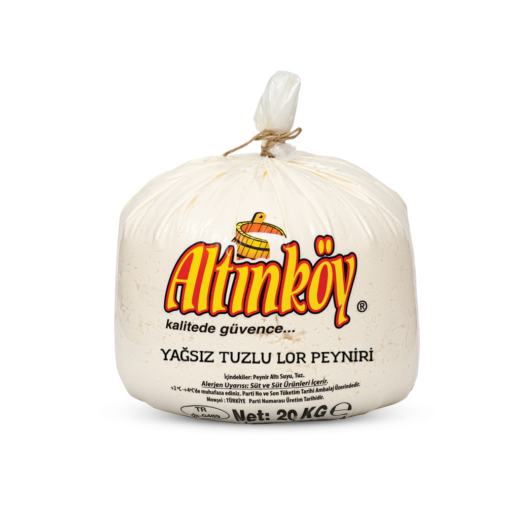 Altınköy Lean Salted Cheese Curd 20kg